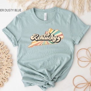 Kentucky Shirt, Kentucky Home Tee, Kentucky Travel Shirt, Kentucky Map Silhouette Tee, Kentucky State Sweatshirt, Home State T-Shirt