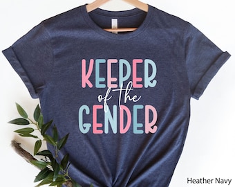 Keeper of the Gender Shirt, Gender Reveal Party Shirts, Team Boy, Team Girl, Baby Announcement Shirts, Gender Reveal Idea Family Reveal