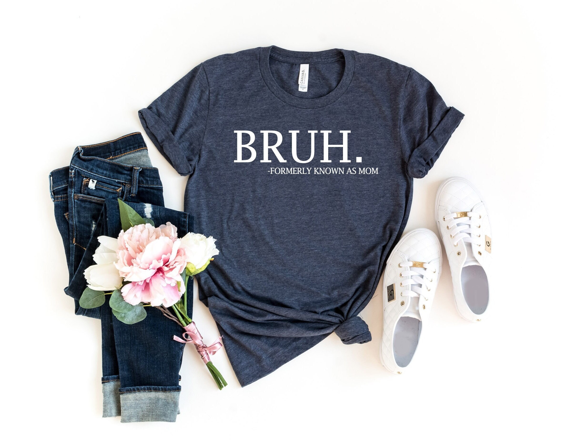 Bruh Formerly Known as Mom Shirt, Funny Informative Shirt, Mother's Day Shirt, Sarcastic Mom Shirt, Cool Meme Shirts, Preppy Aesthetic Shirt