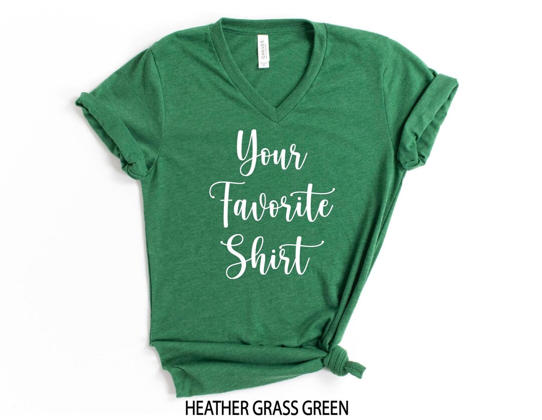 Custom V Neck Shirt, Personalized T-shirt, Custom Shirt, Family Reunion ...