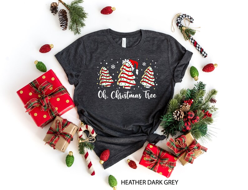 Oh Christmas Tree Sweatshirt, Christmas Cake Sweatshirt, Christmas Crewneck Sweater, Christmas Sweater Women, Funny Christmas Shirt Xmas Tee