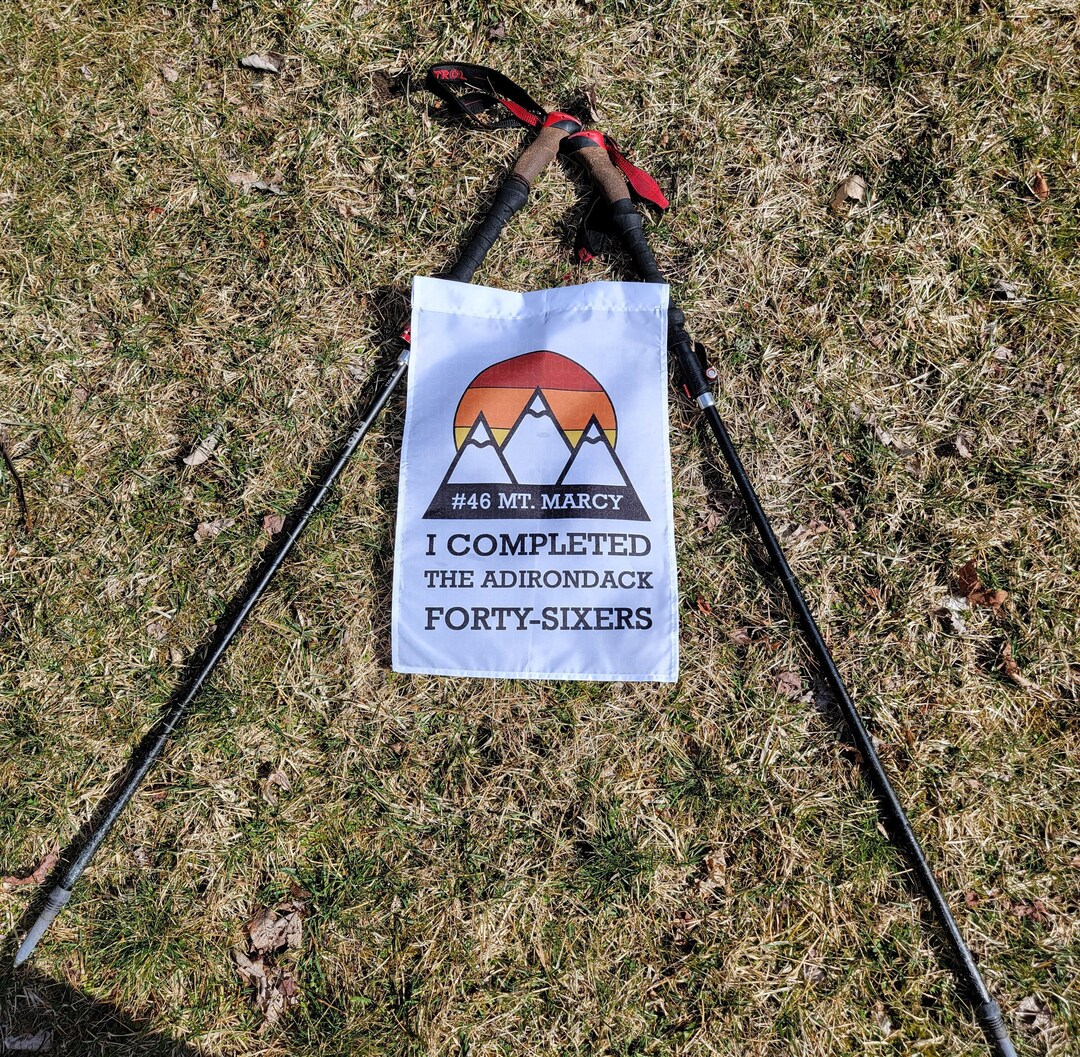 Personalized ADK 46ers Finisher Flag: Adirondack Hiking Gift - Etsy