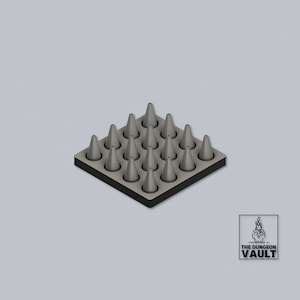 Bordspel Spike Trap - Dungeons and Dragons - STL-fil