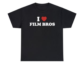 T-shirt unisexe I Heart Film Bros | J'aime Film Bros