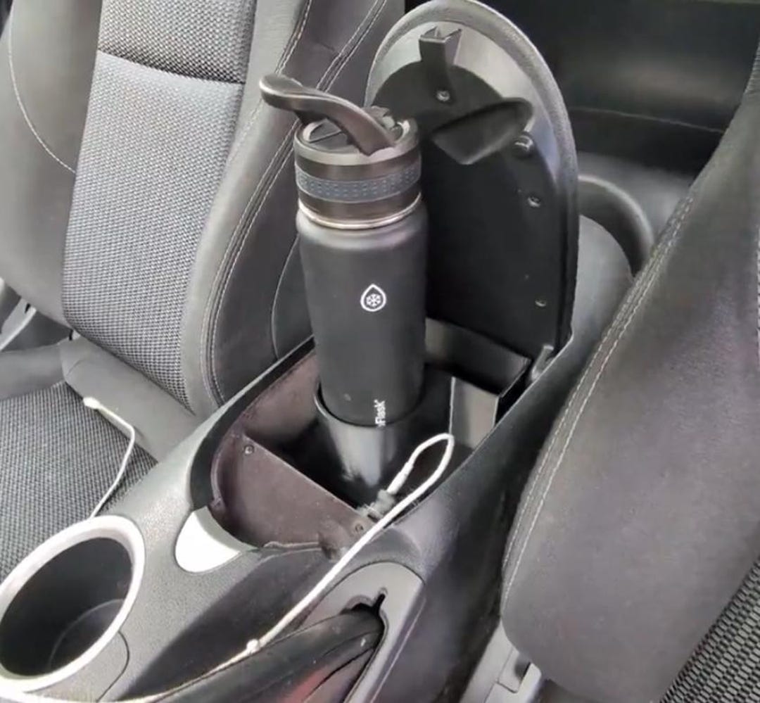 Nissan 370z / Armrest Storage & Cup Holder - Etsy