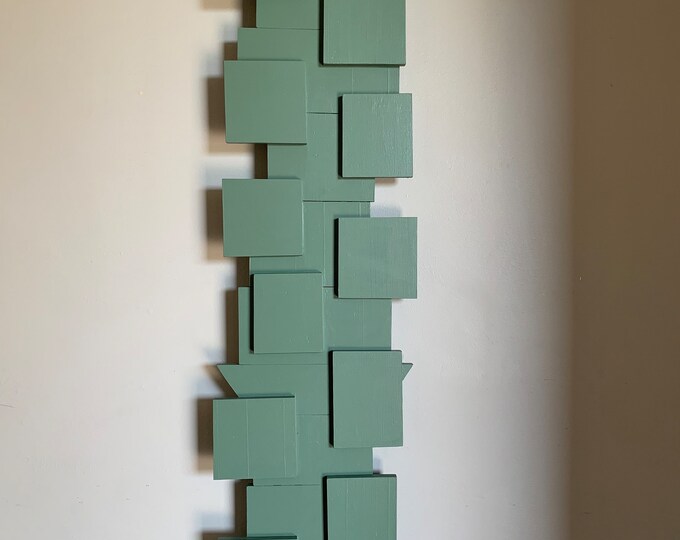Photo inspiration: Fresh Look at Midcentury Modern Relief Painting Texture Sculptural Geometric Wall Art