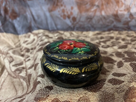 Hand-Painted Ukrainian Trinket Box - image 2