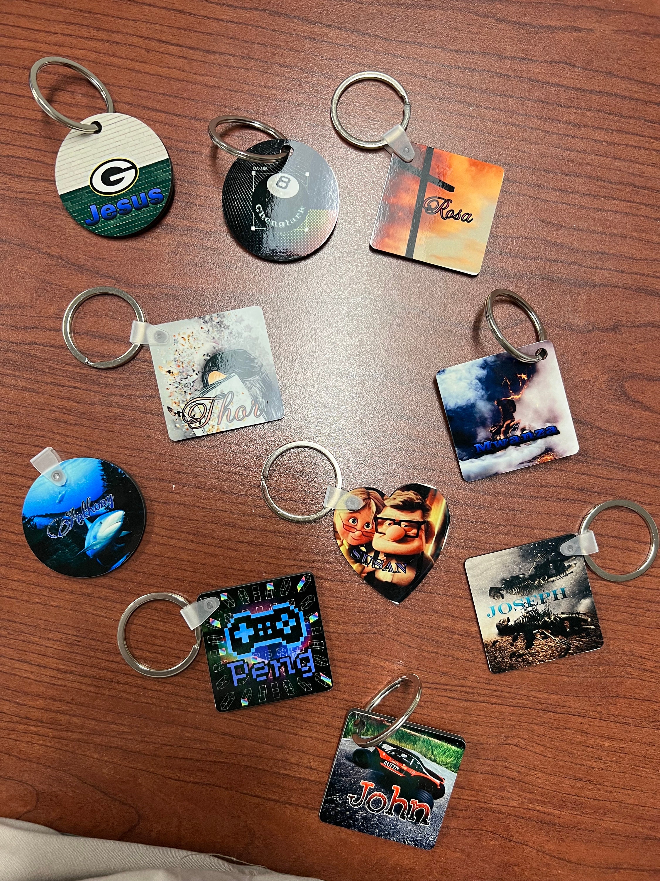Mdf keyrings best sale