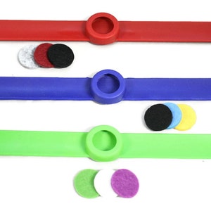 Sporty Kids Essential Oil Diffuser Silicone Slap Bracelet- Set of 3 - Etsy