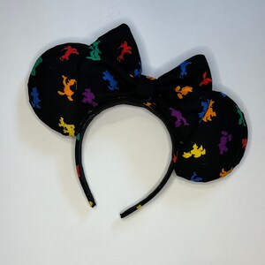 Rainbow Silhouettes Park Ears