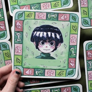 Youth! Ninja Square Tile Watercolor Prints