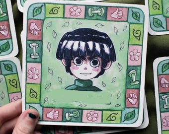 Youth! Ninja Square Tile Watercolor Prints