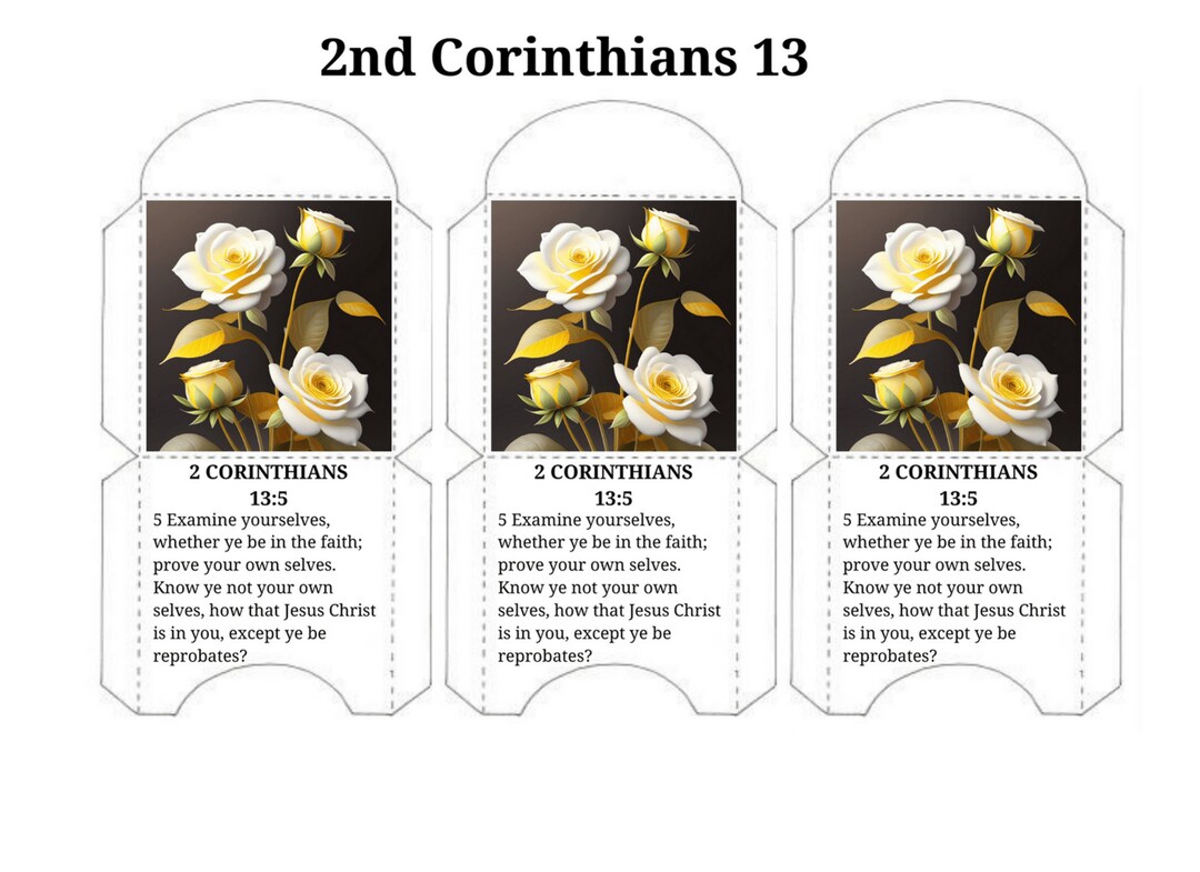 Bible Scripture Tea Bag Wrapper Printable Tea Bag Wrapper Printable