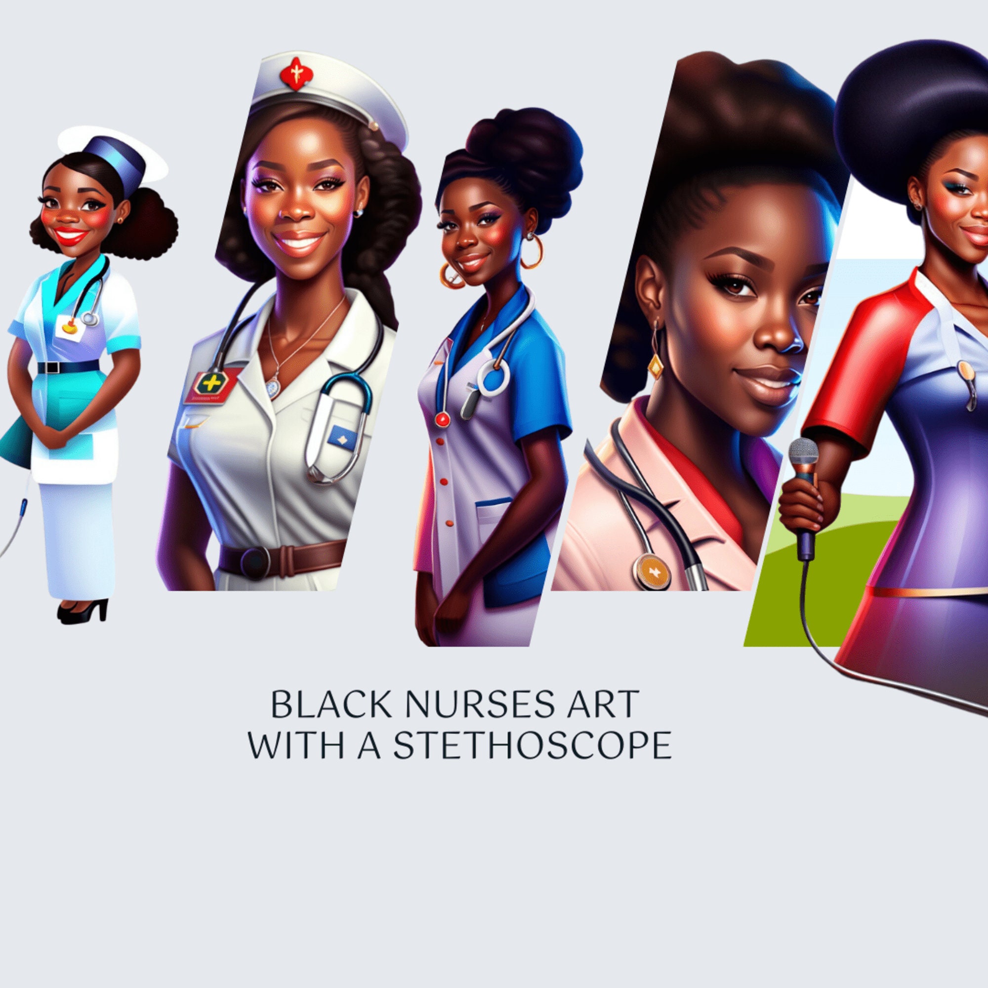 Nurse Clipart Black Nurse Clipart Black Nurse Png Black Woman