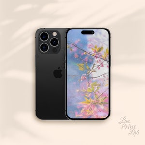 Cherry Blossom iPhone Wallpaper | Cute Phone Wallpapers | iOS Wallpapers | Digital Download | Spring Inspiration | Luxury Aesthetic