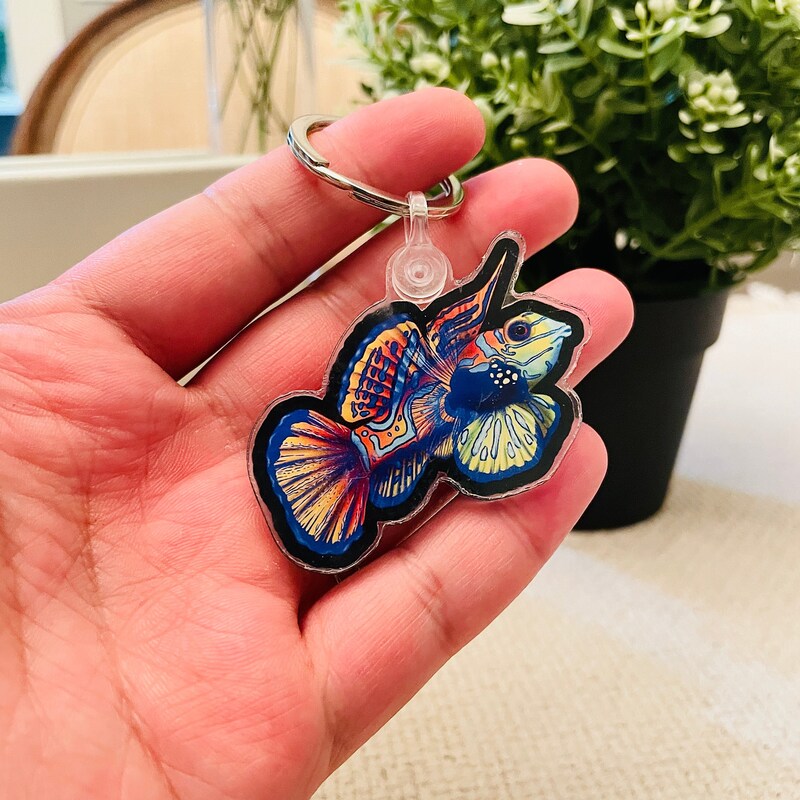 Red - Traditional Handmade Fish Doll Keychain 38 main image 1