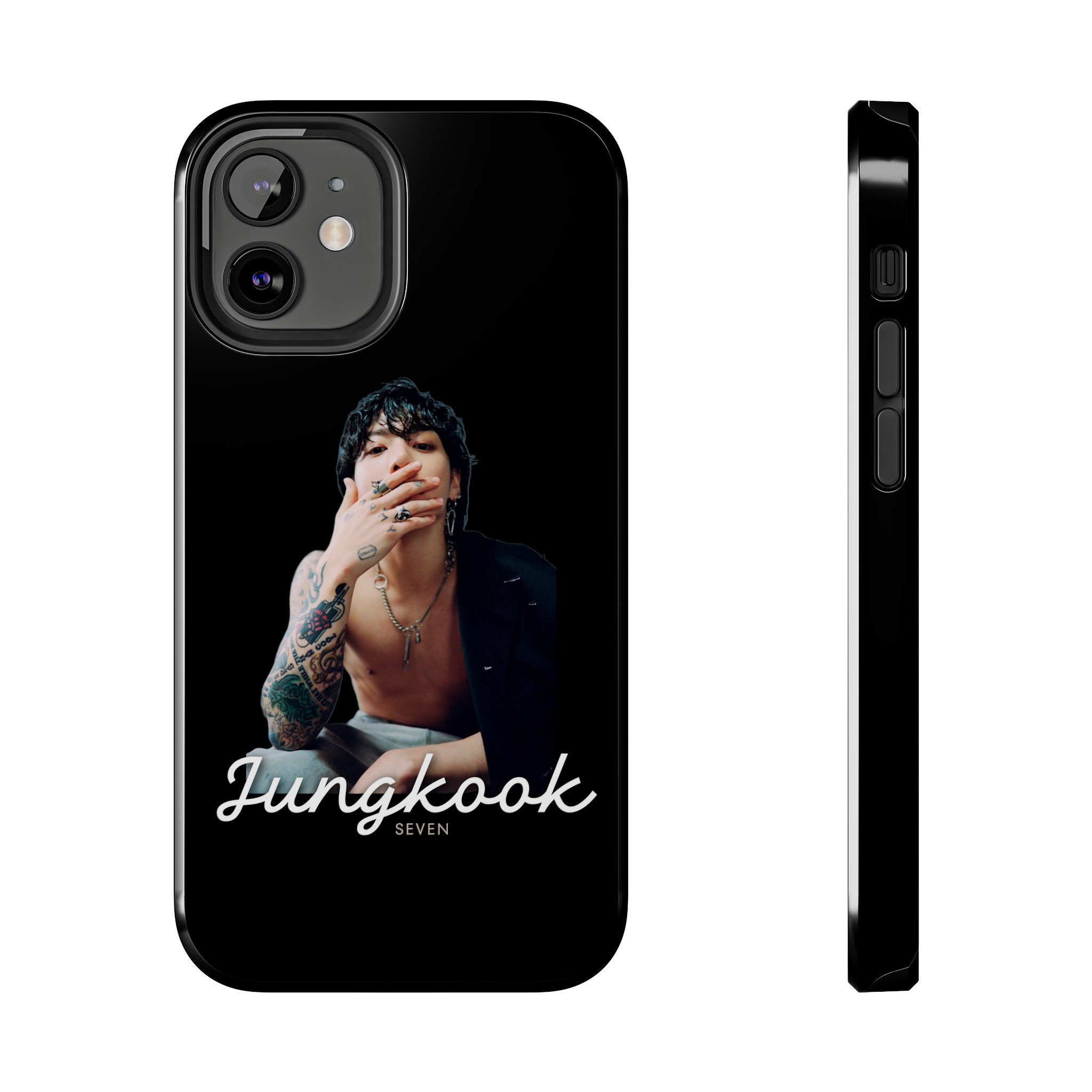 BTS ジョングク サイン iPhone ケース JUNGKOOK Jungkook Seven Bts Phone Case | Jeon Jungkook Kpop Merch Jk