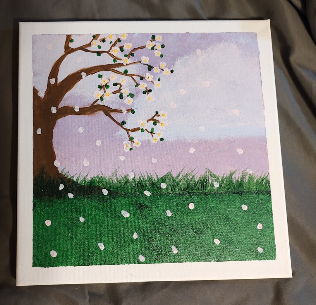 Cherry Blossom Tree in Spring - Etsy