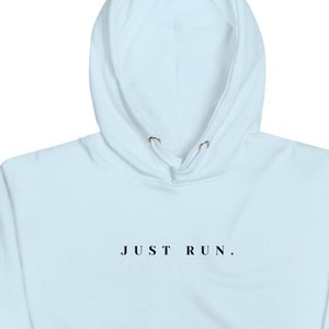 Running Sweatshirt for Runner Minimalist Running Sweatshirt Running Crewneck Marathon Gift for Runner Hoodie for Running Clothes for Running