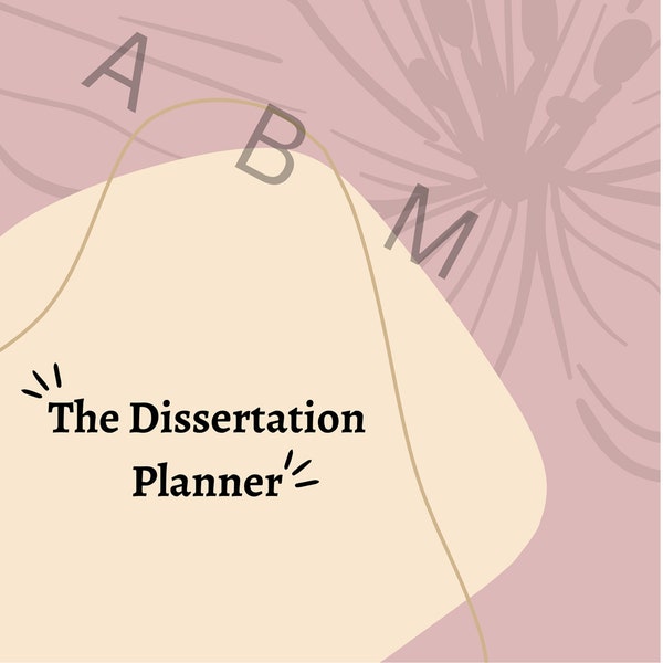 free dissertation planner Digital dissertation planner university dissertation planner study planner for thesis digital school dissertation journal undated 2023