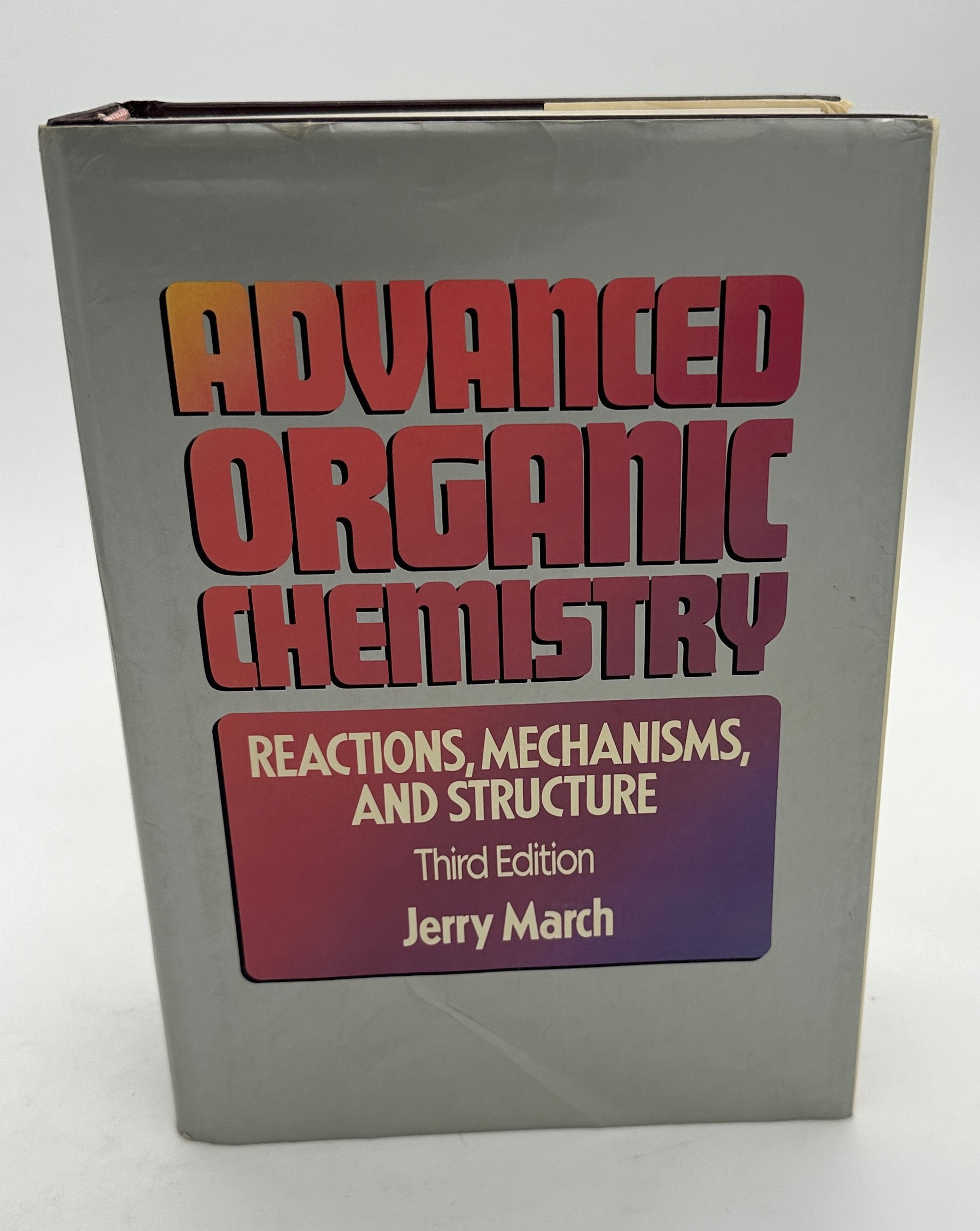 Advanced Organic Chemistry 3rd Edition by Jerry March - Etsy