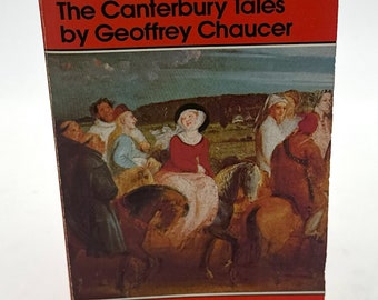 Canterbury Tales Geoffrey Chaucer Bantam Books 1981 paperback