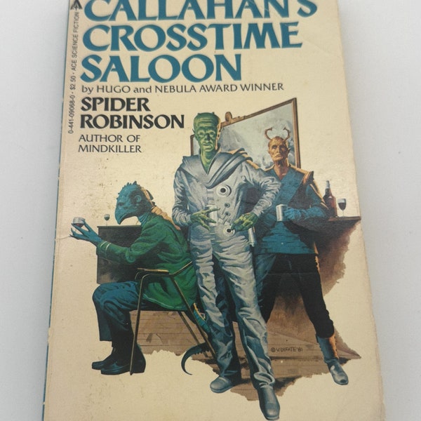 Vintage Callahan's Crosstime Saloon Paperback by Spider Robinson