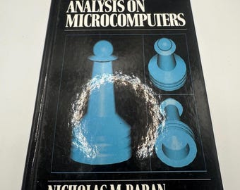 Análisis de elementos finitos en microcomputadoras – Nicholas M. Baran, 1988, tapa dura – Libro clásico de ingeniería