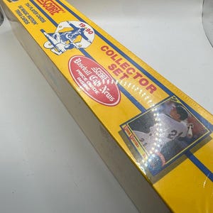 Unopened 1990 Score Baseball Collector Set - 704 Card Factory Box - Bo Jackson, Frank Thomas RC - Vintage MLB