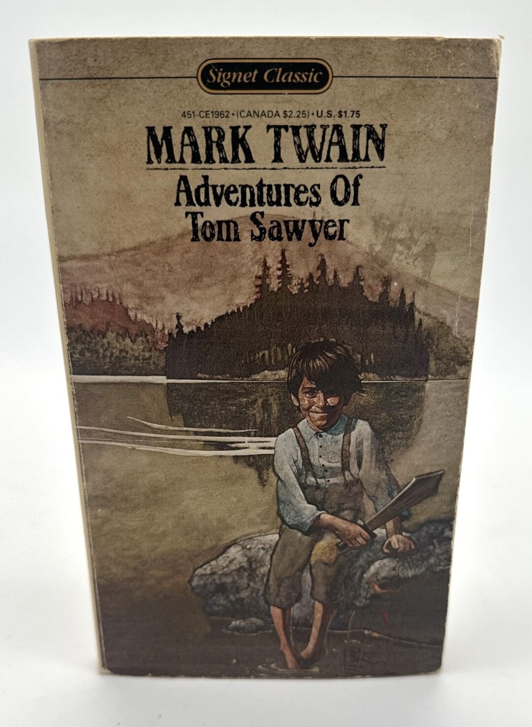 Vintage Adventures of Tom Sawyer Vintage 1980 Book by Mark Twain - Etsy