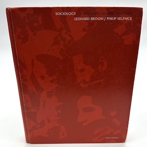 Sociology, A text with adapted readings, Fifth Edition Hardcover – 1973 by Leonard Broom