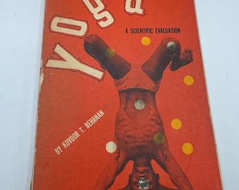 Vintage Yoga Psychology Book: Scientific Evaluation by Behanan, 1959 Dover Paperback