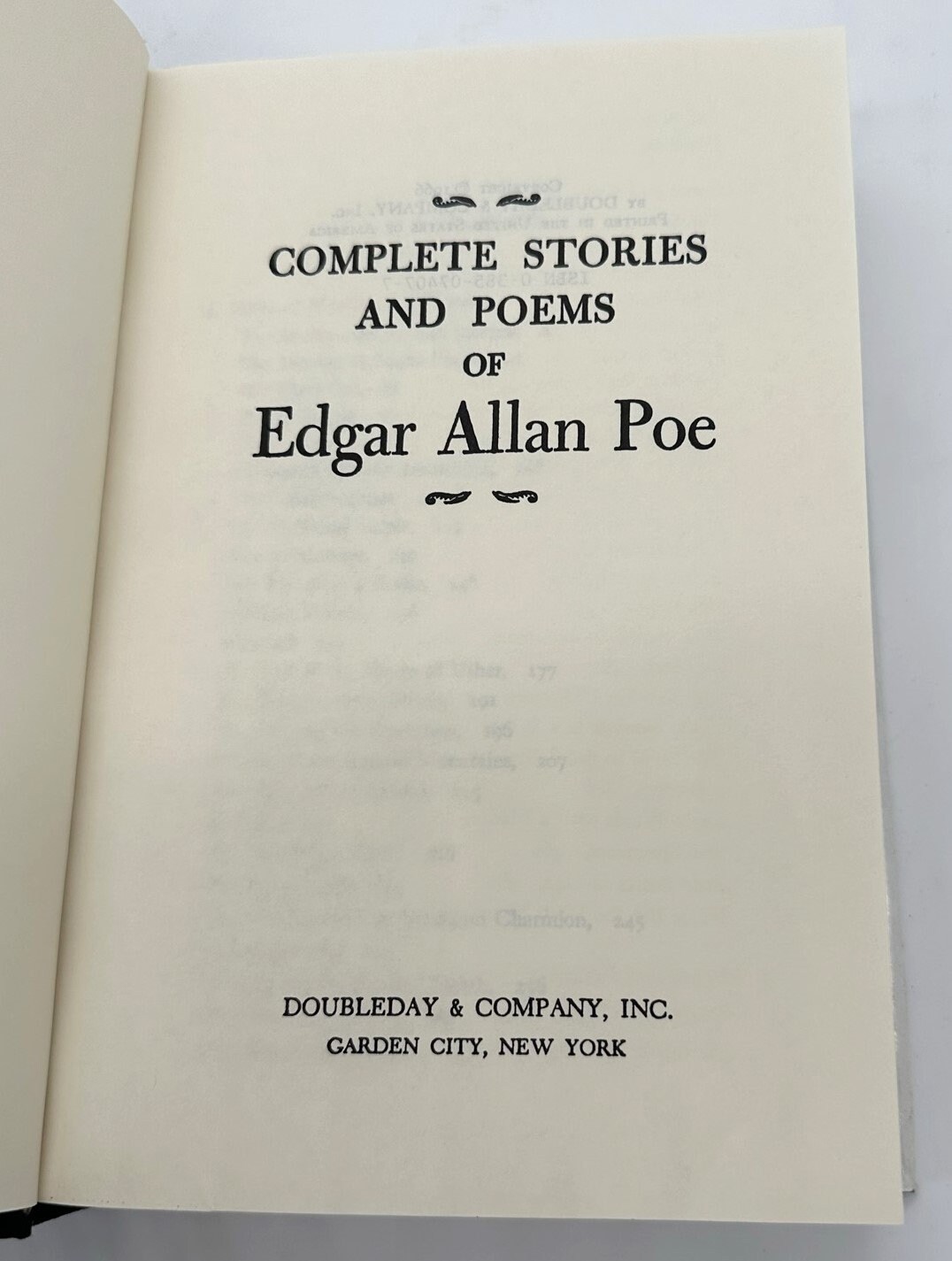 Complete Stories and Poems of Edgar Allan Poe, 1966 Doubleday - Etsy