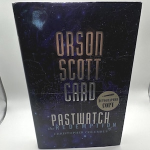Signierte Erstausgabe Pastwatch: The Redemption of Christopher Columbus – Orson Scott Card – Alternatestück Geschichte Sci-Fi Hardcover