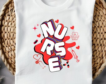 Nurse PNG, Nurse Design Png, Nurse Png, Nursing Png, Medical Nurse Png, Student Nurse Png, Nurse Shirt Design, Nurse Life Png, Student Nurse