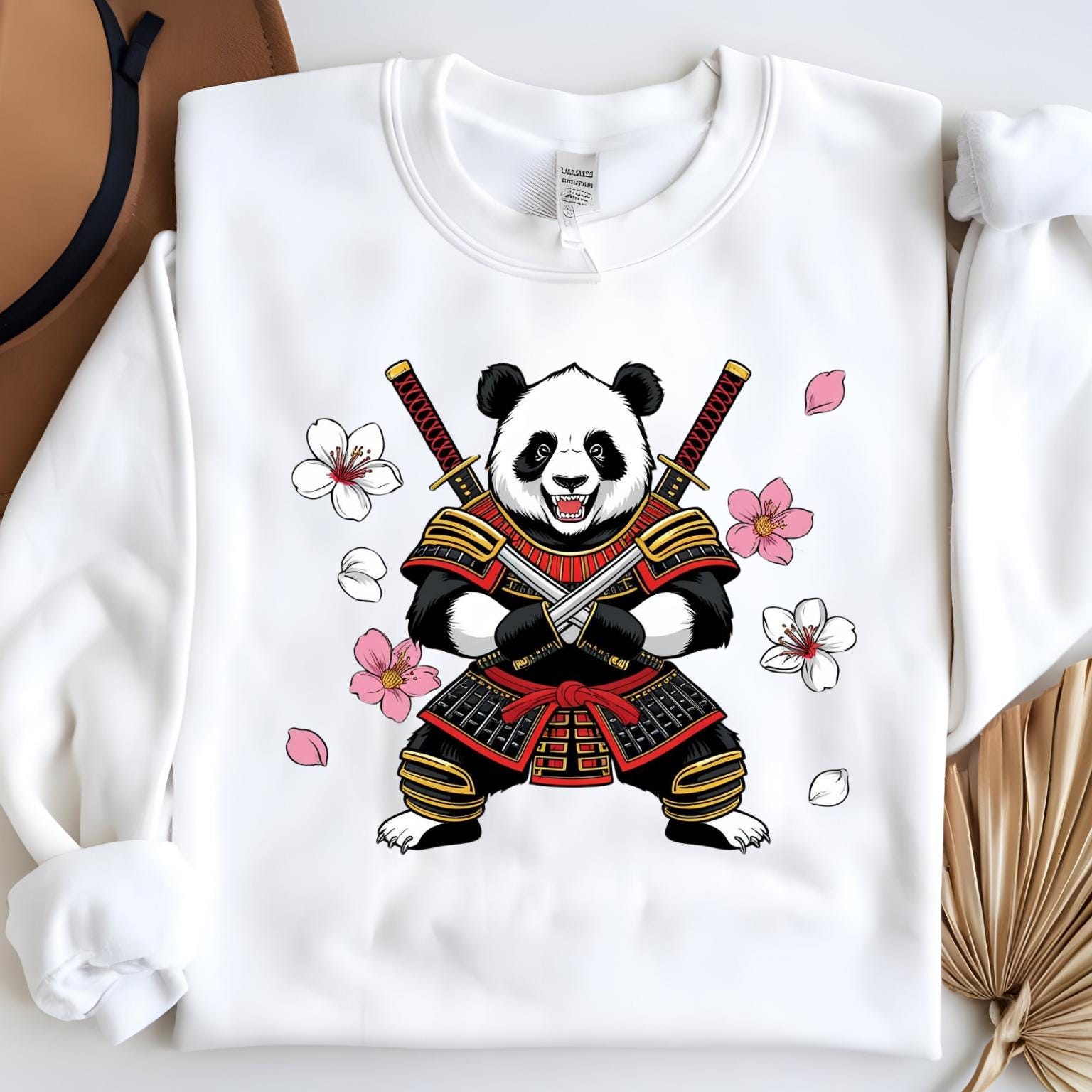 Samurai Panda PNG: Warrior Clipart, Katana Swords (digital Download) - Etsy