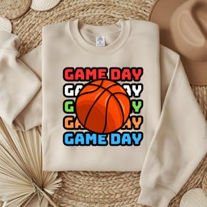 Game Day Basketball PNG, Game Day Png, Gift For Basketball Lover, Game Day Shirt Png, Basketball Fan Png, Game Day, Game Day Design
