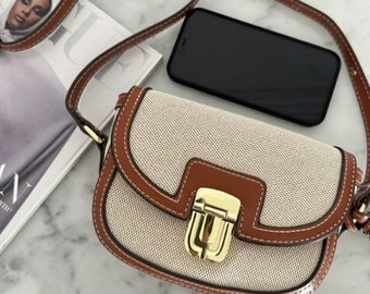 Side Crossbody Bag Canvas