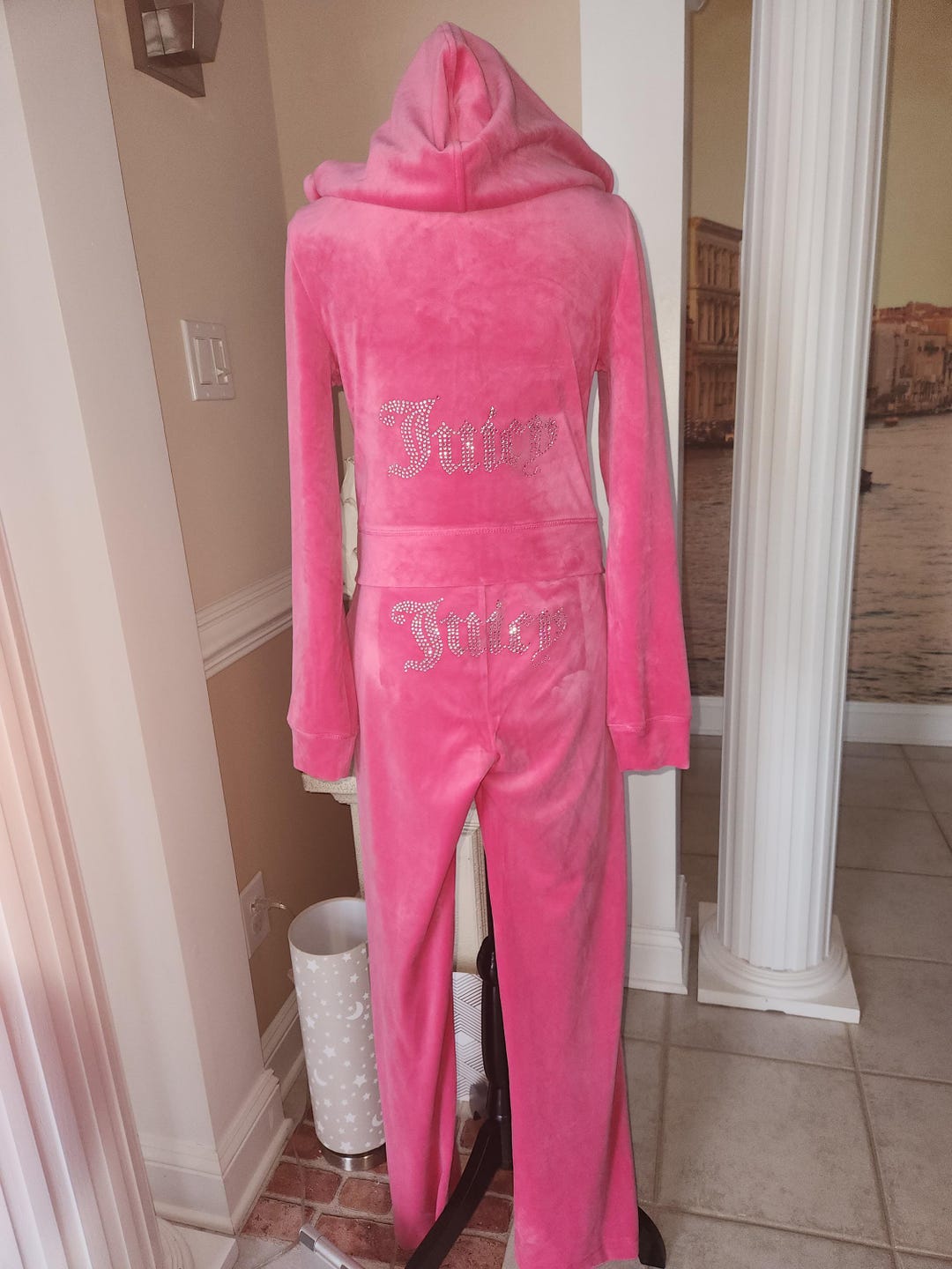 Light Pink Velour Tracksuit Pink Juicy Couture Tracksuit Baby Pink