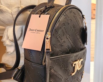 Juicy Couture No Rules Backpack Black Small Weekender With 