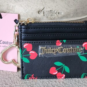 Juicy Couture コインケース ネイビー Juicy Couture Zip Wallet Brown Chocolate | eBay