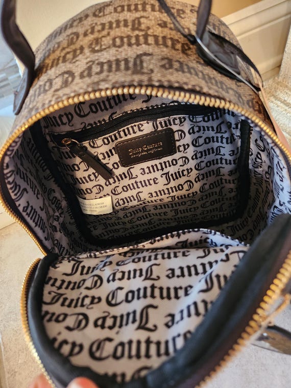 Juicy Couture No Rules Backpack Taupe Brown Status Color  display picture 1
