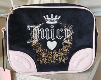 Juicy Couture Black Shoulder Bag With Guitar Shoulder Strap