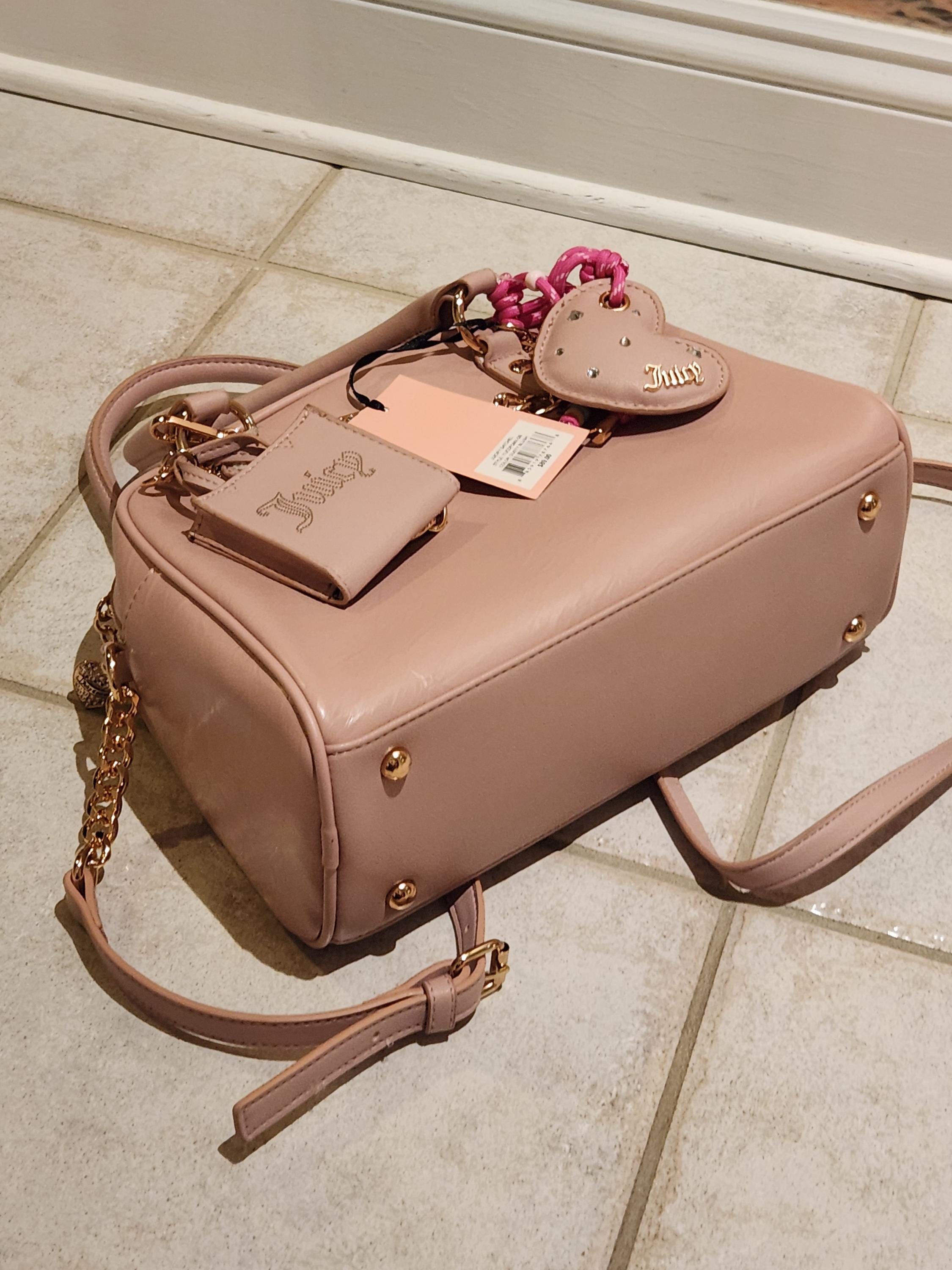 Juicy Couture Juicify Satchel Dusty Blush Exclusive Limited
