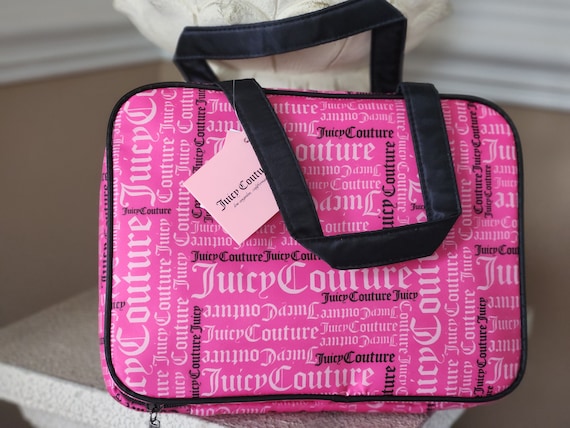 Juicy couture hanging travel cosmetic bag large m… - image 1