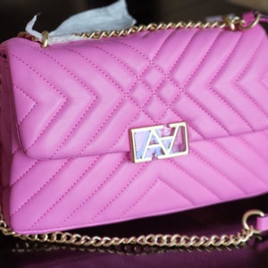 Aldo Light Purple Rhaveth Women's Crossbody, Hot Pink Purse, Handbag Fun  Color Purse Accessories Orginazer Barbie Style 