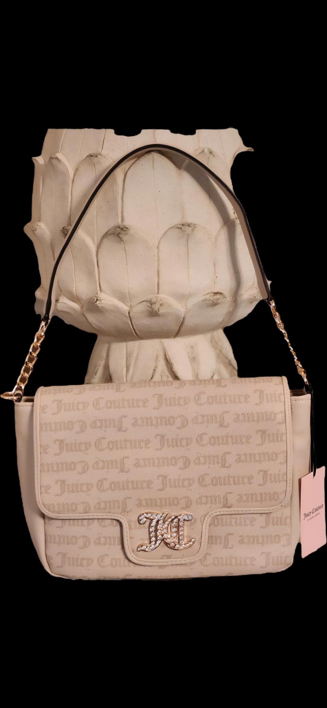 【JUICY COUTURE】Kimberly ロゴ クロスボディ ベルトバッグ Juicy Couture KIMBERLY CROSS FLAP - Cross body bag - pink