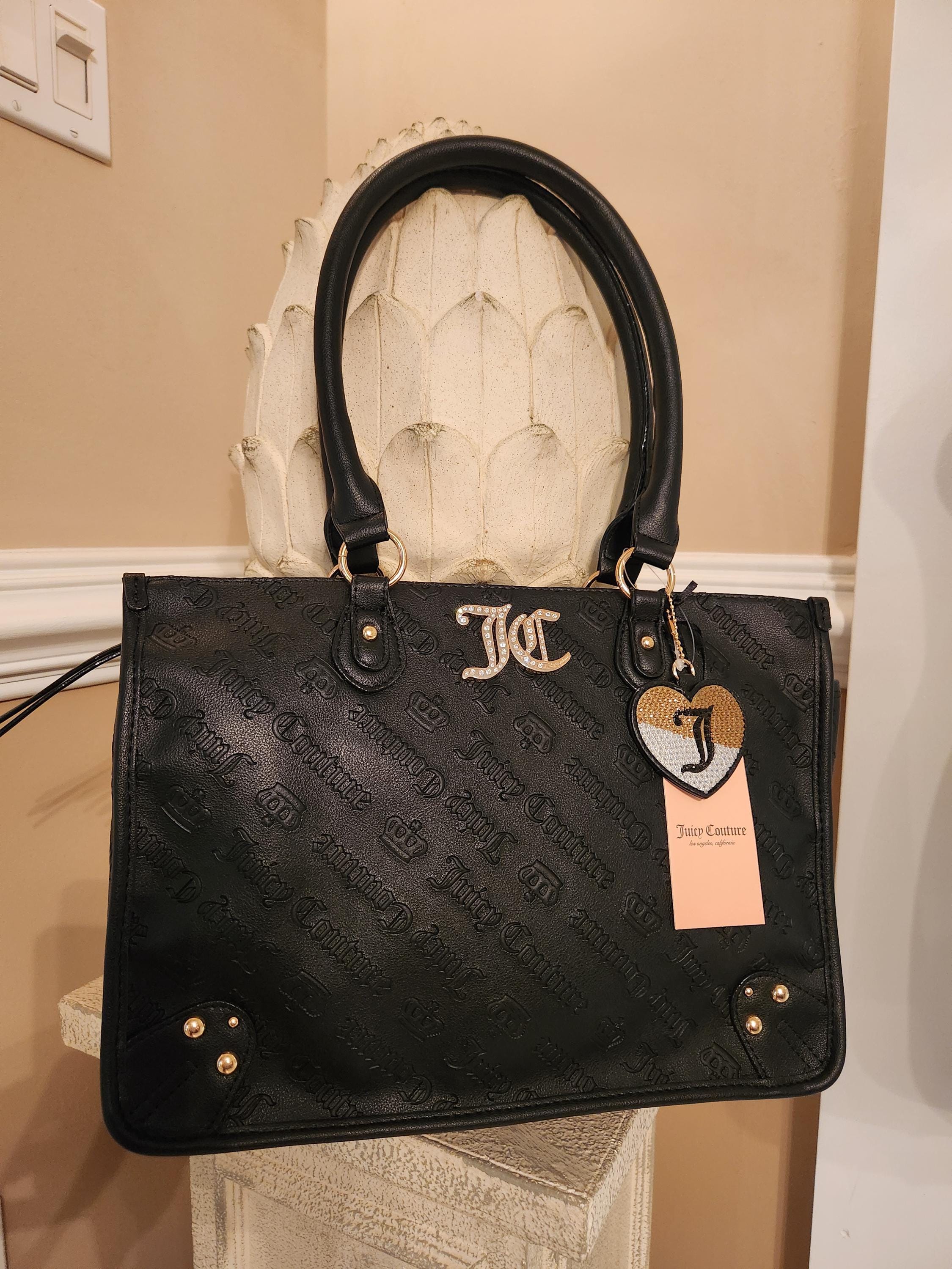 [新品]Juicy Couture 黒 ボストンバッグ Juicy Couture Weekend bag - black - Zalando