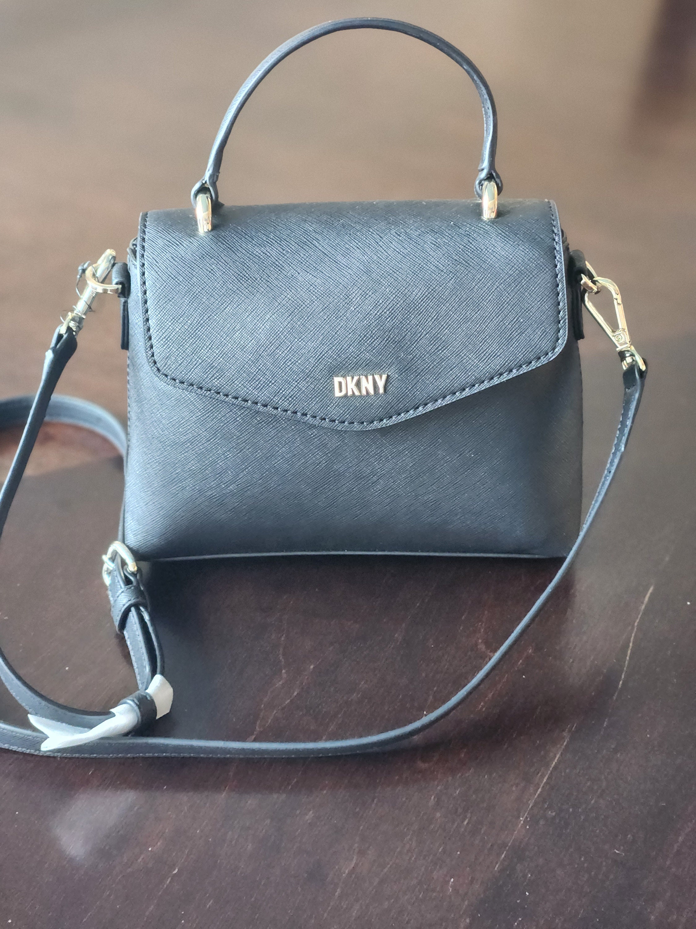 Buy DKNY Burgundy Bryant Park Flap Crossbody Bag for Women in Bahrain