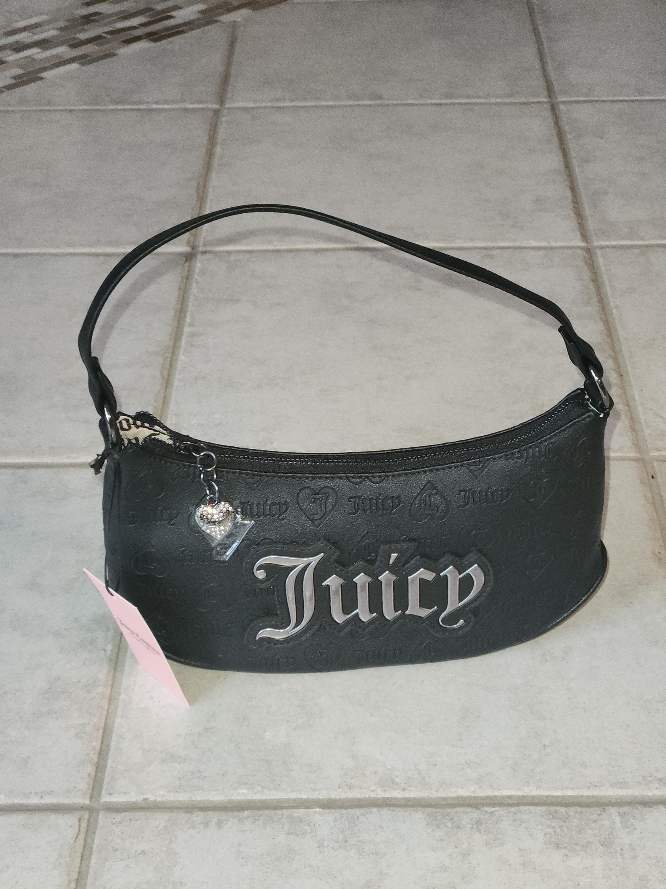 Juicy Couture Liquorice Upgrade U Shoulder Bag Small